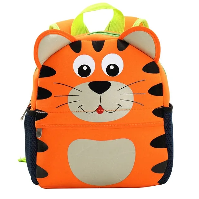 2020 New 3D Animal Children Backpacks Brand Design Girl Boys Backpack