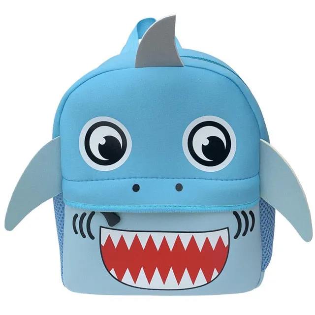 2020 New 3D Animal Children Backpacks Brand Design Girl Boys Backpack