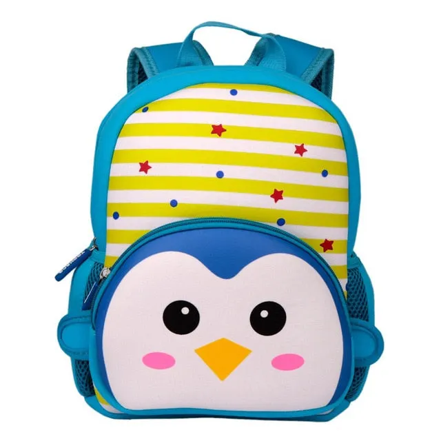 2020 New 3D Animal Children Backpacks Brand Design Girl Boys Backpack