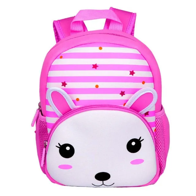2020 New 3D Animal Children Backpacks Brand Design Girl Boys Backpack