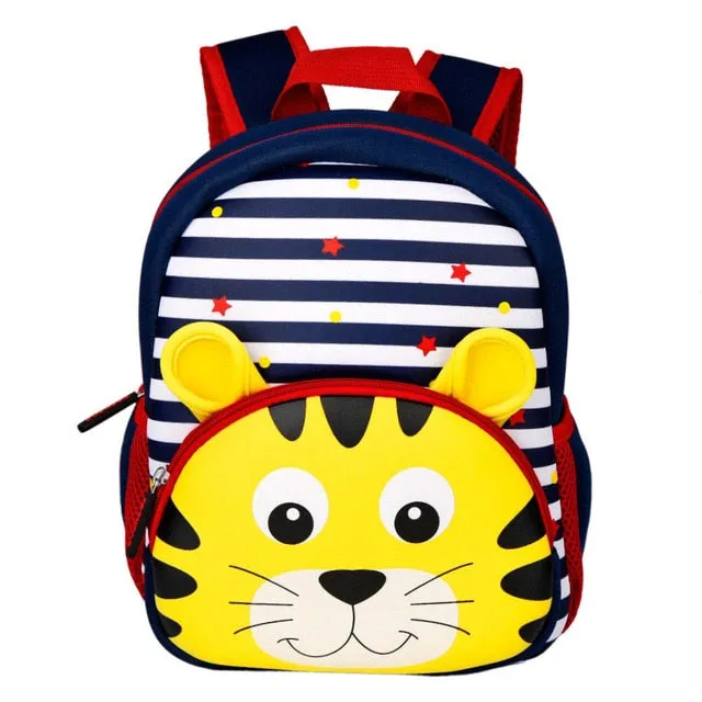 2020 New 3D Animal Children Backpacks Brand Design Girl Boys Backpack