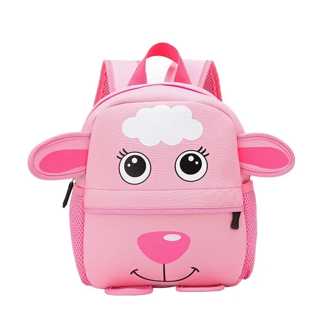 2020 New 3D Animal Children Backpacks Brand Design Girl Boys Backpack