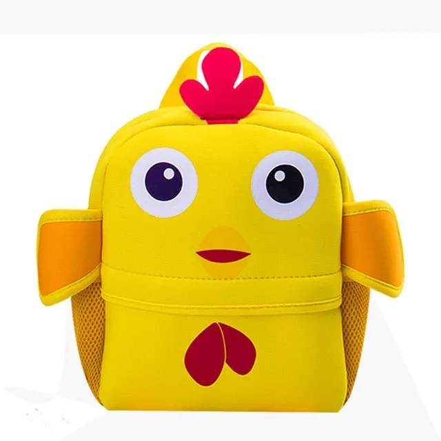 2020 New 3D Animal Children Backpacks Brand Design Girl Boys Backpack