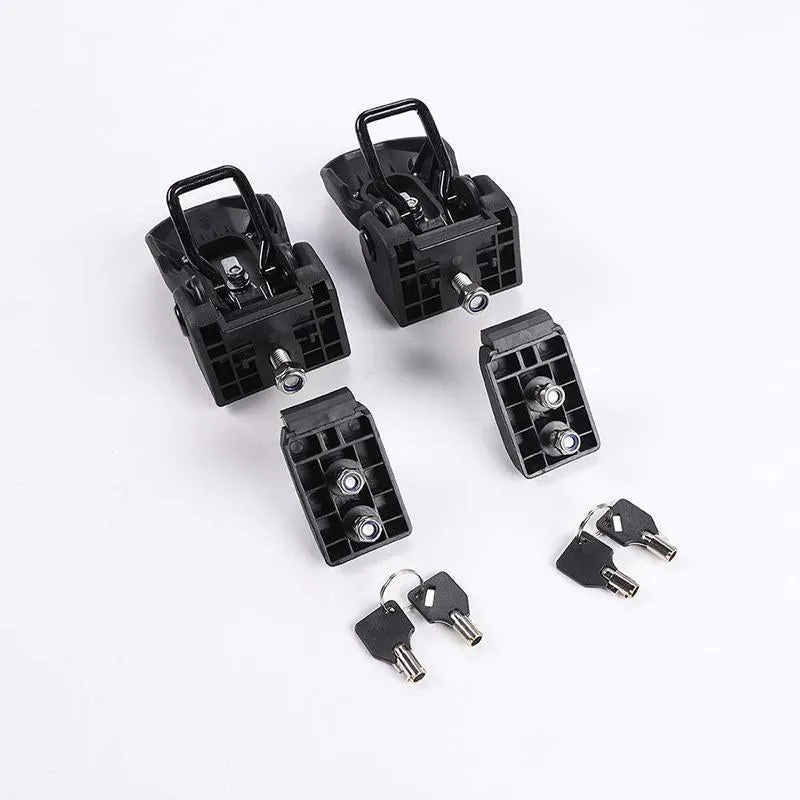 ABS Hood Latch Kit Anti-Theft for Jeep Wrangler JK JL and Gladiator JT