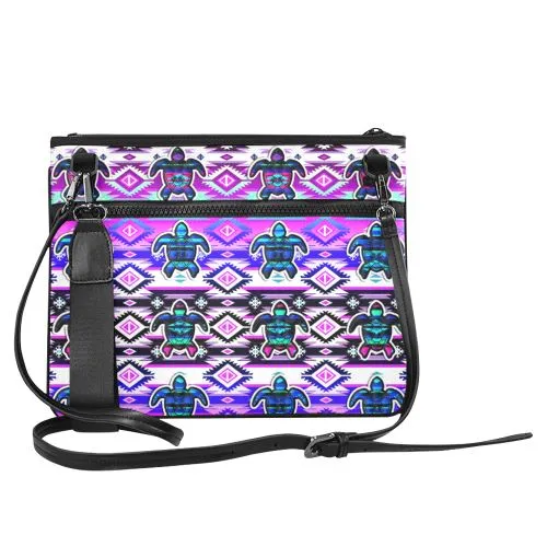 Adobe Dance Turtle Slim Clutch Bag