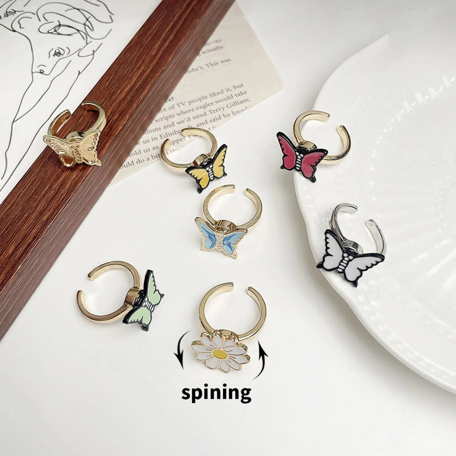 Anti Stress Rotating Ring