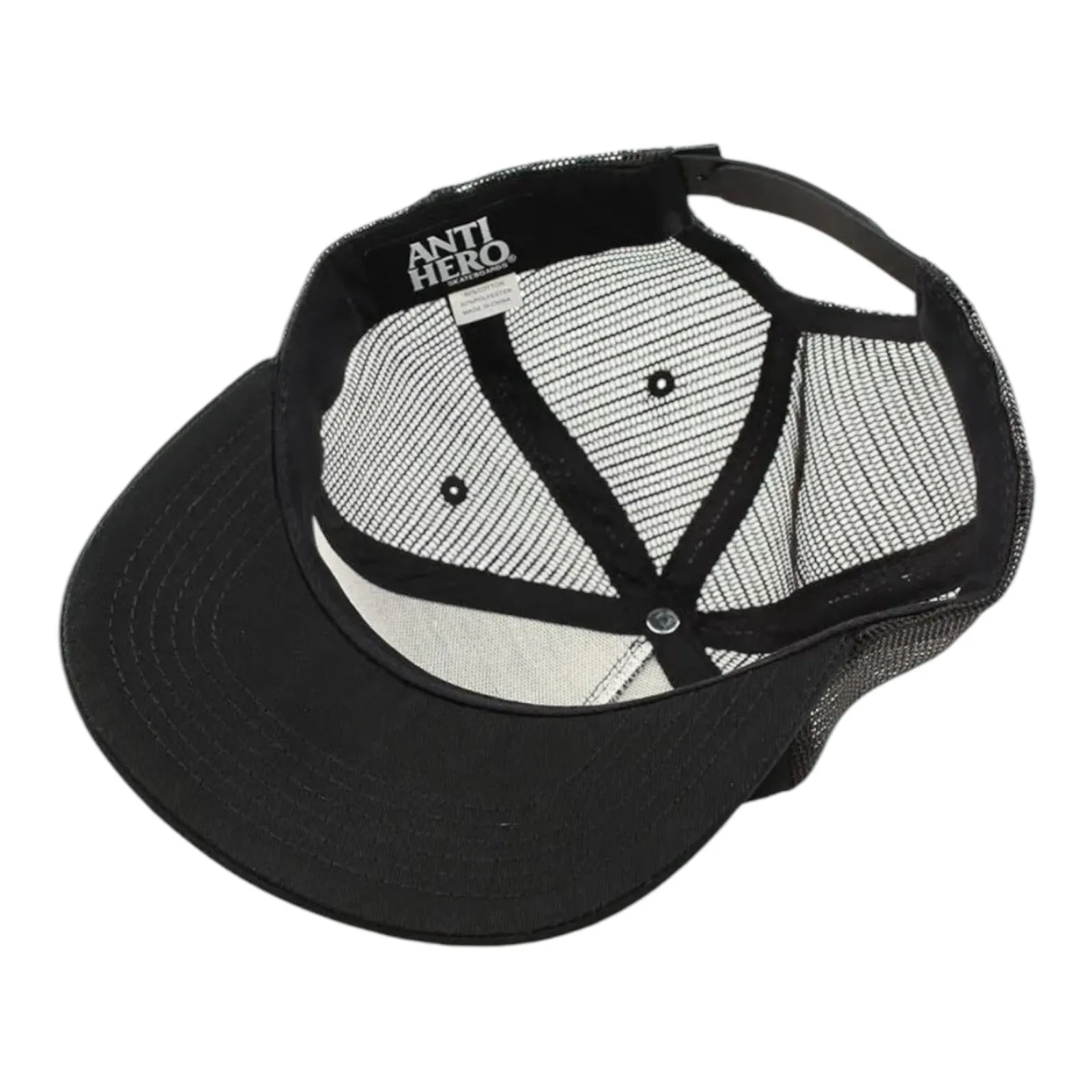 Antihero Embroidered Eagle Trucker Hat Black