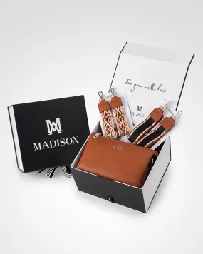 Avery "Wear it 3 Ways" Giftbox - Aztec, Stripe & Matching Bag Strap