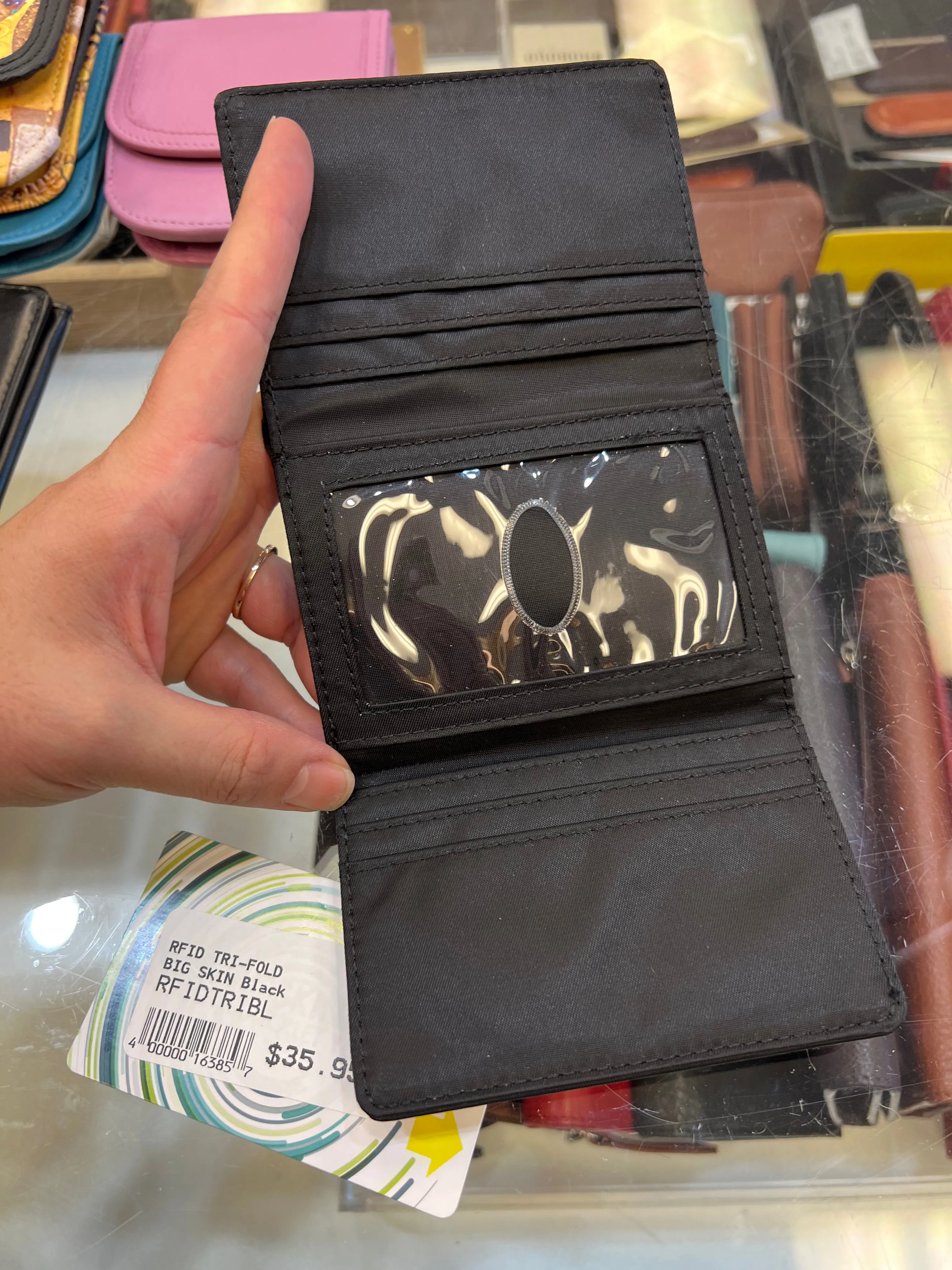 Big Skinny RFID Trifold Wallet
