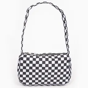 Black & White Checker Purse