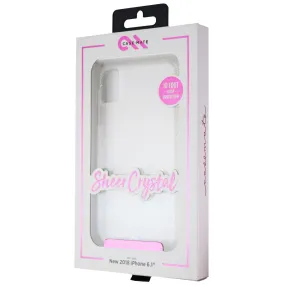 Case-Mate Sheer Crystal Series Hard Case for Apple iPhone XR - Clear/Glitter