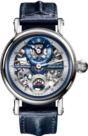 CHRN Watch Flying Grand RegulatORS Skeleton