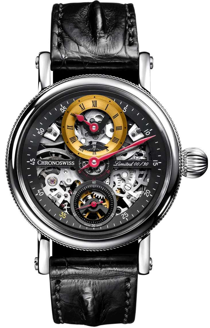 CHRN Watch Flying Grand RegulatORS Skeleton