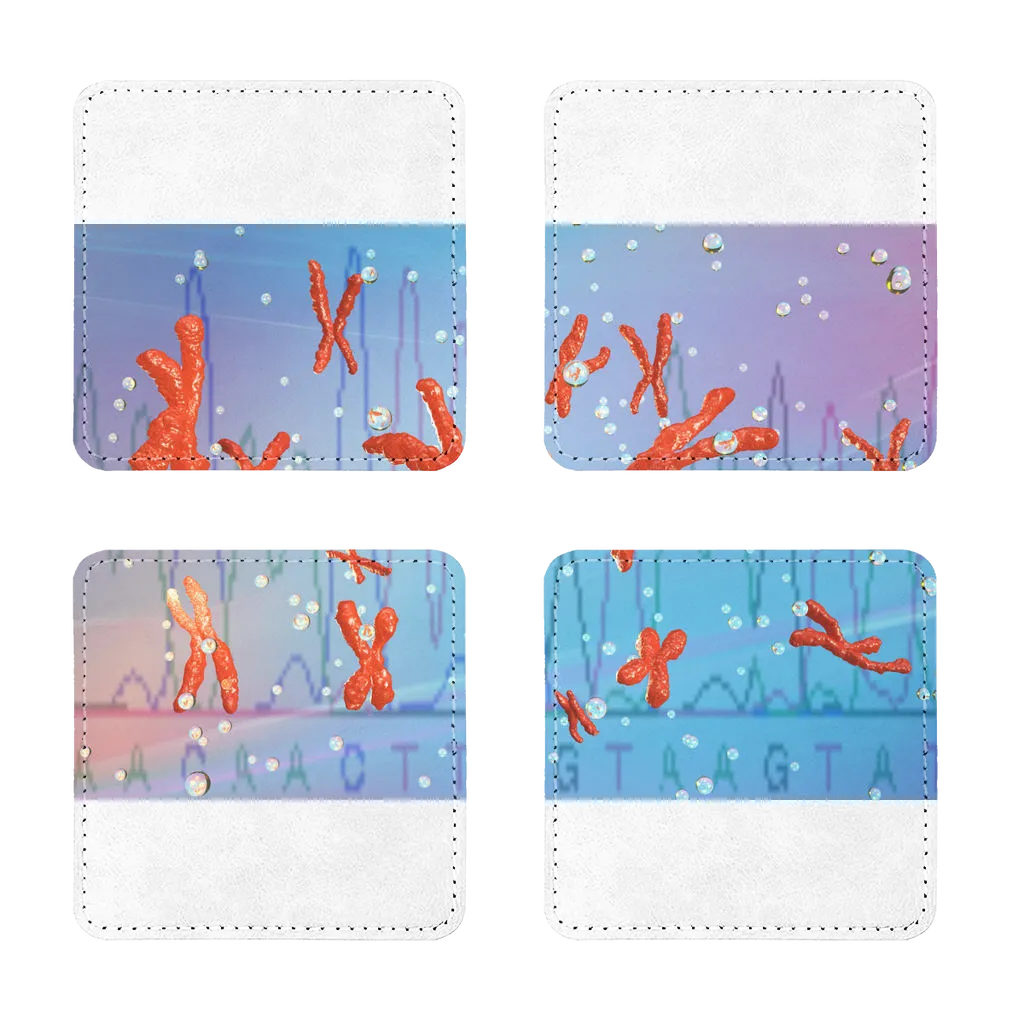 Chromosomes Sublimation Coasters Pack of Four