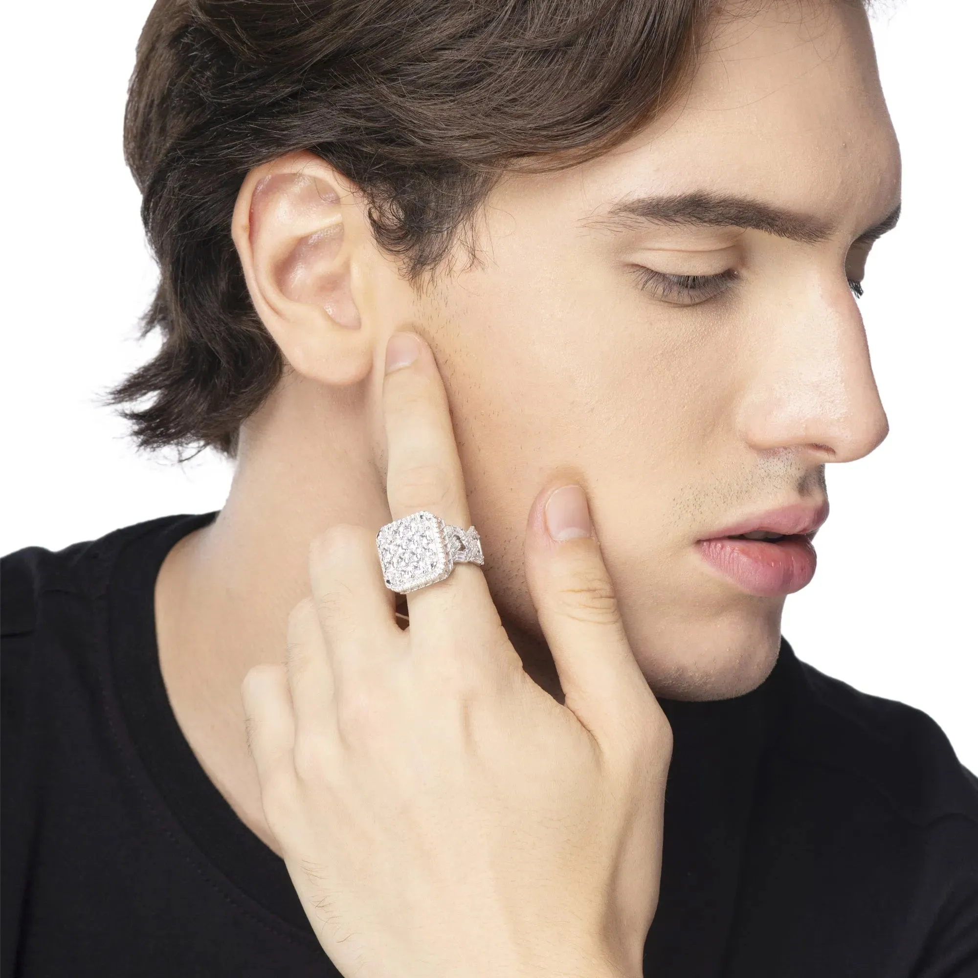 Chunky CZ Ring
