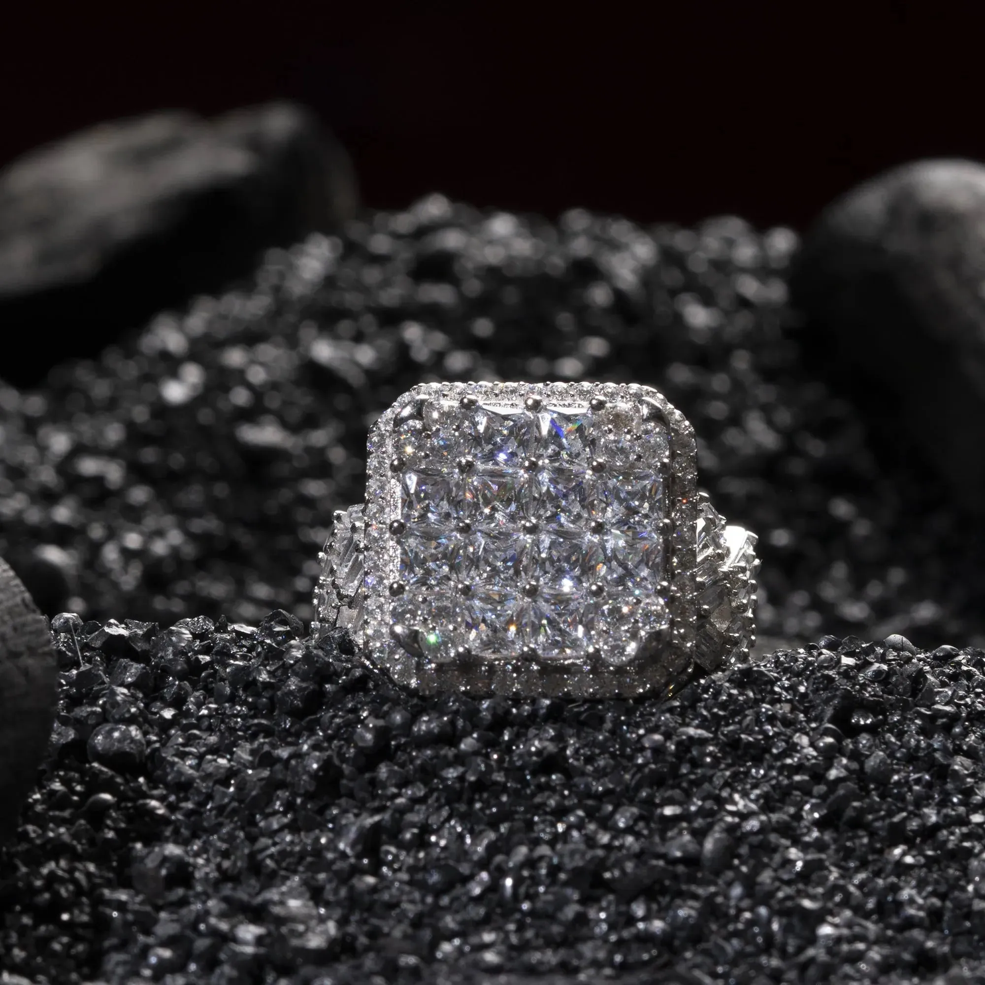 Chunky CZ Ring