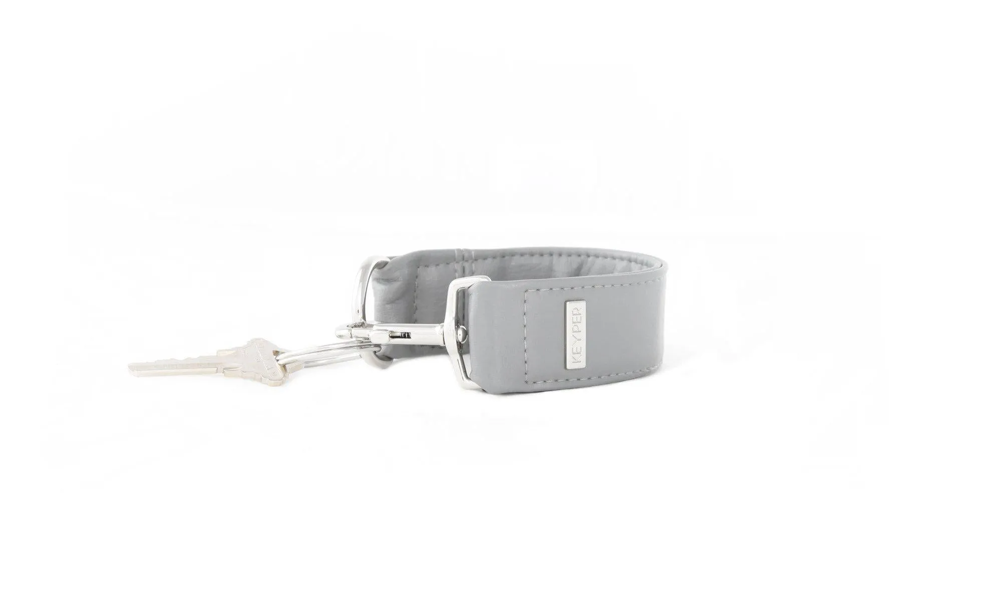 Cool Grey SIGNATURE KEYPER® Key Ring