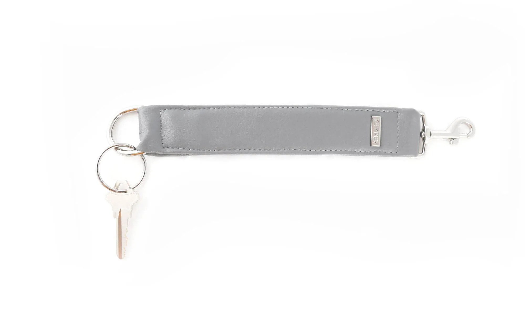 Cool Grey SIGNATURE KEYPER® Key Ring