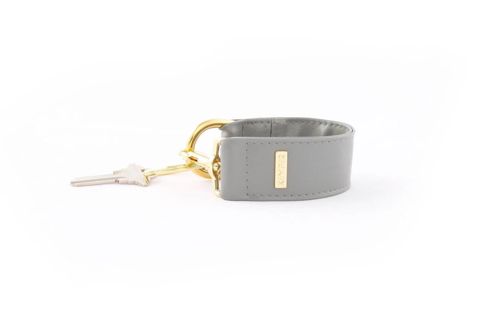 Cool Grey SIGNATURE KEYPER® Key Ring