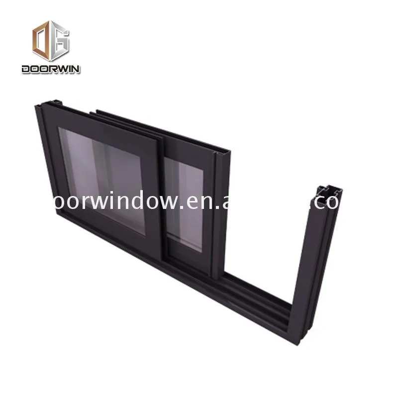 Doorwin 2021China Big Factory Good Price anti theft window lock aluminium windows showroom reviews