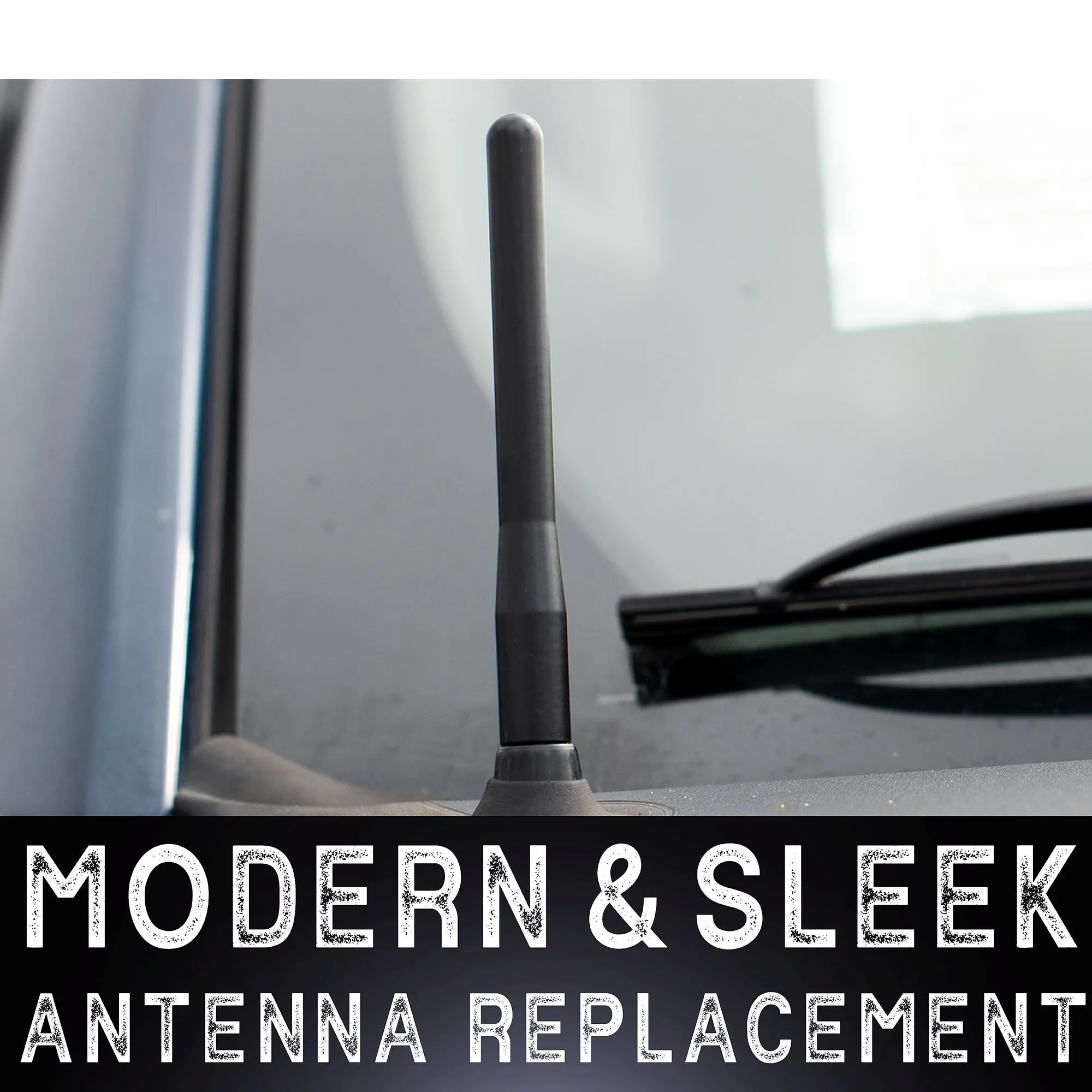 EcoAuto Antenna fits Ford F150 F250 F350 Super Duty, Bronco, Raptor & Dodge RAM Truck Short Antenna