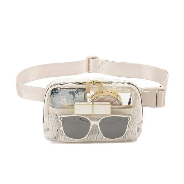 Explore More Collection - Juni Clear Stadium Belt Bag