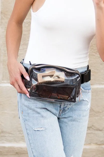 Explore More Collection - Juni Clear Stadium Belt Bag