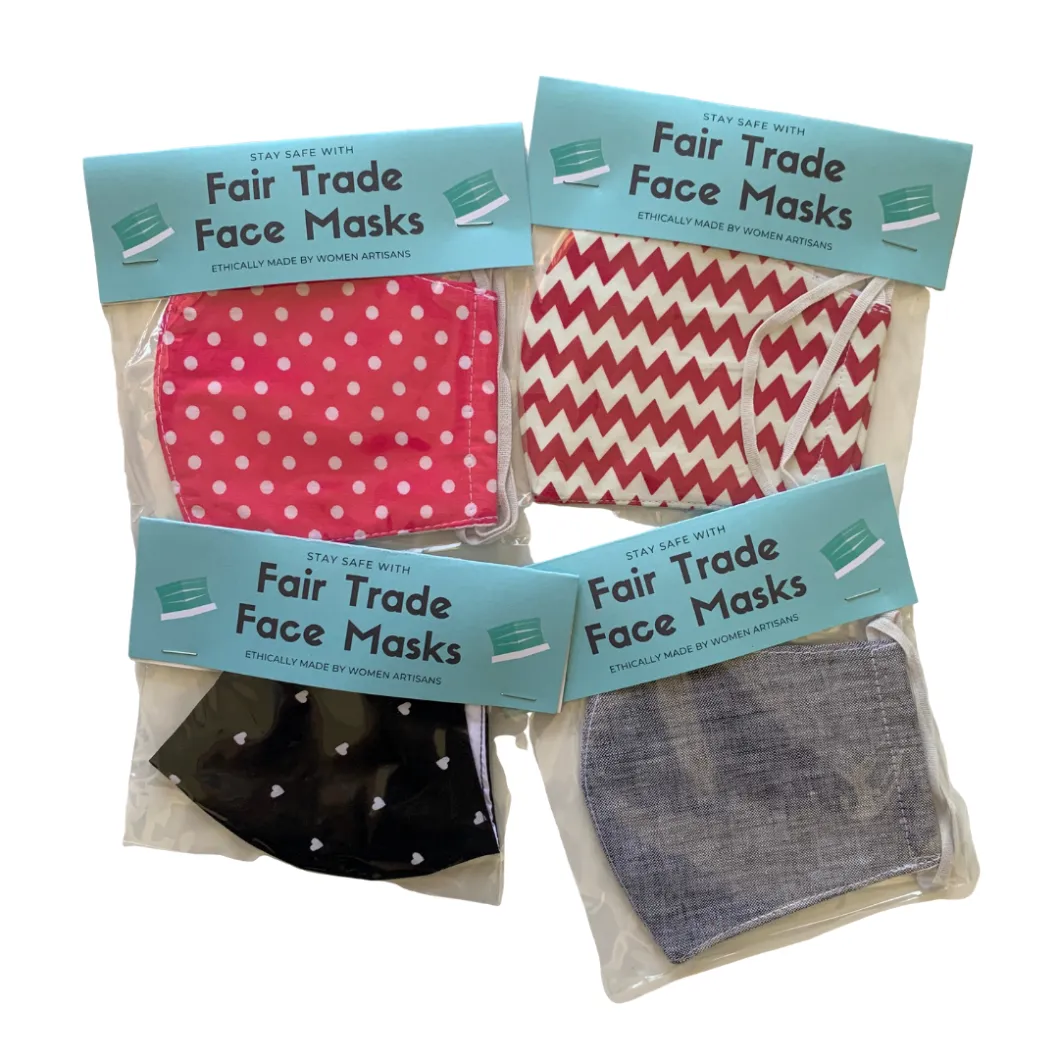 Face Mask Chevron with Filter Pocket - Thailand