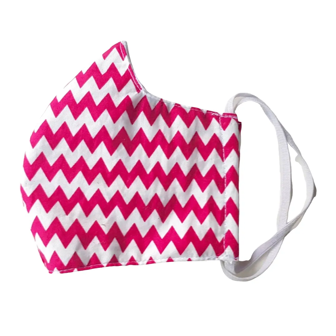 Face Mask Chevron with Filter Pocket - Thailand