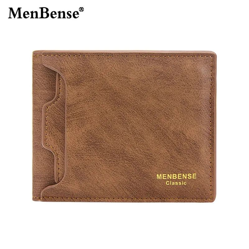 Fashion Leather Wallet Men Luxury Slim Coin Purse Business Foldable Wallet Man Card Holder Pocket Clutch Male Handbags Tote Bag