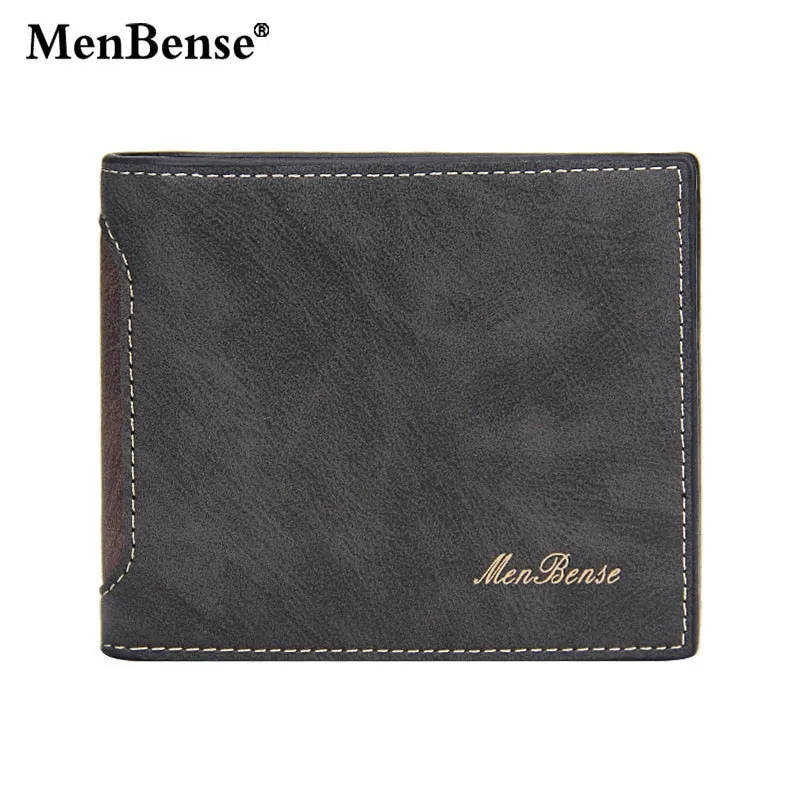 Fashion Leather Wallet Men Luxury Slim Coin Purse Business Foldable Wallet Man Card Holder Pocket Clutch Male Handbags Tote Bag