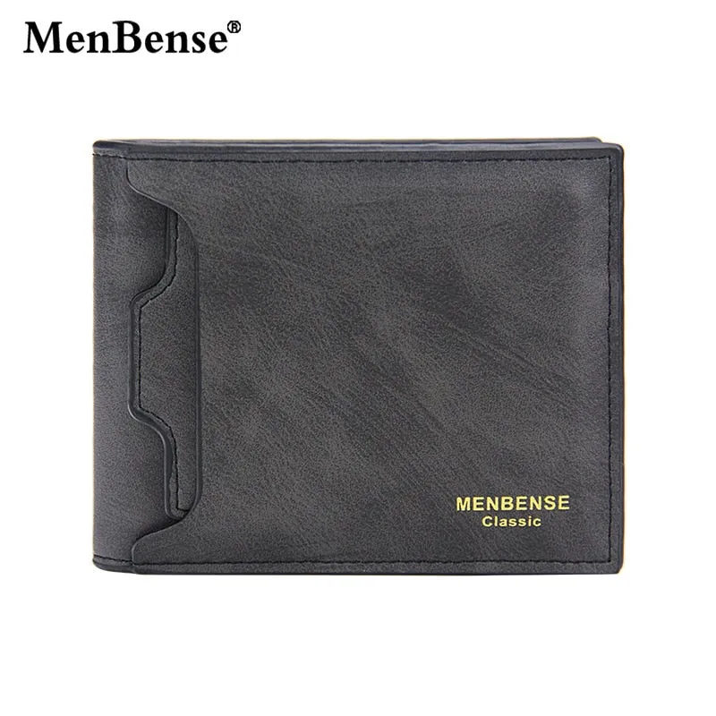 Fashion Leather Wallet Men Luxury Slim Coin Purse Business Foldable Wallet Man Card Holder Pocket Clutch Male Handbags Tote Bag