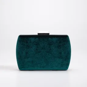 Francisca - Emerald Green Clutch