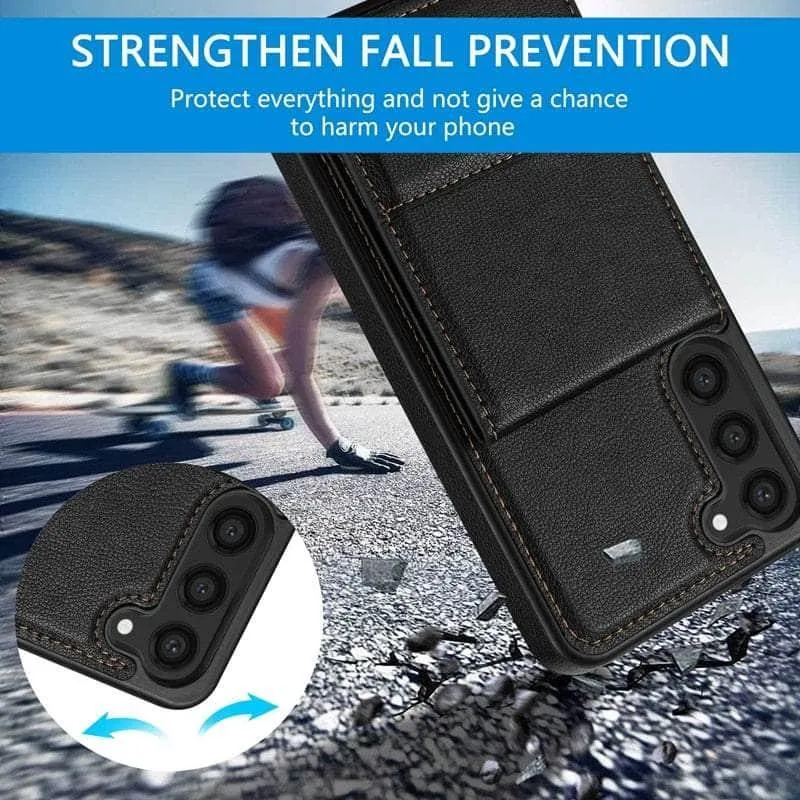 Galaxy S23 FE Wallet Leather Anti-theft Case