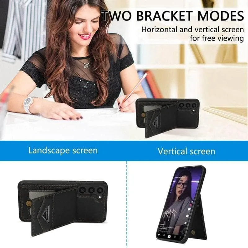 Galaxy S23 FE Wallet Leather Anti-theft Case