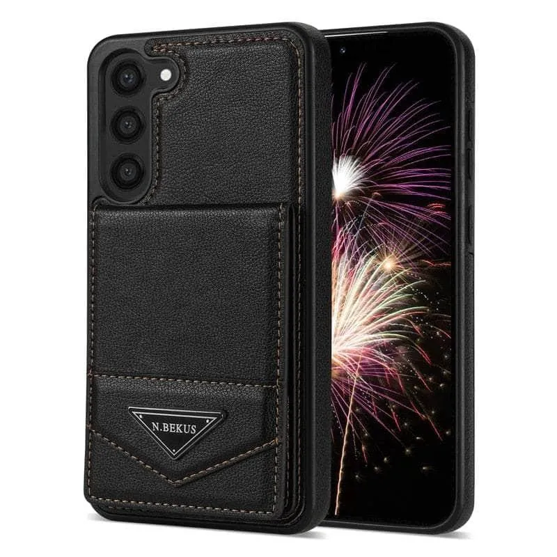 Galaxy S23 FE Wallet Leather Anti-theft Case