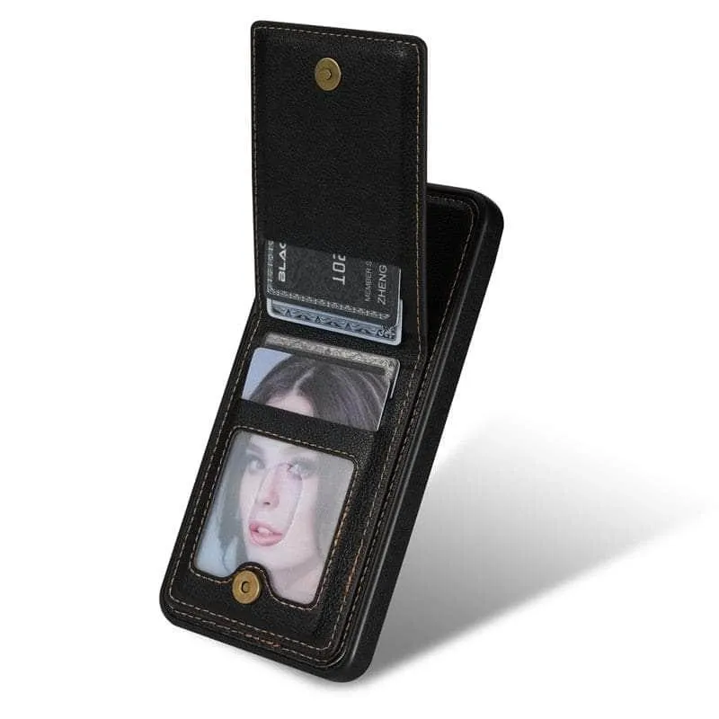 Galaxy S23 FE Wallet Leather Anti-theft Case
