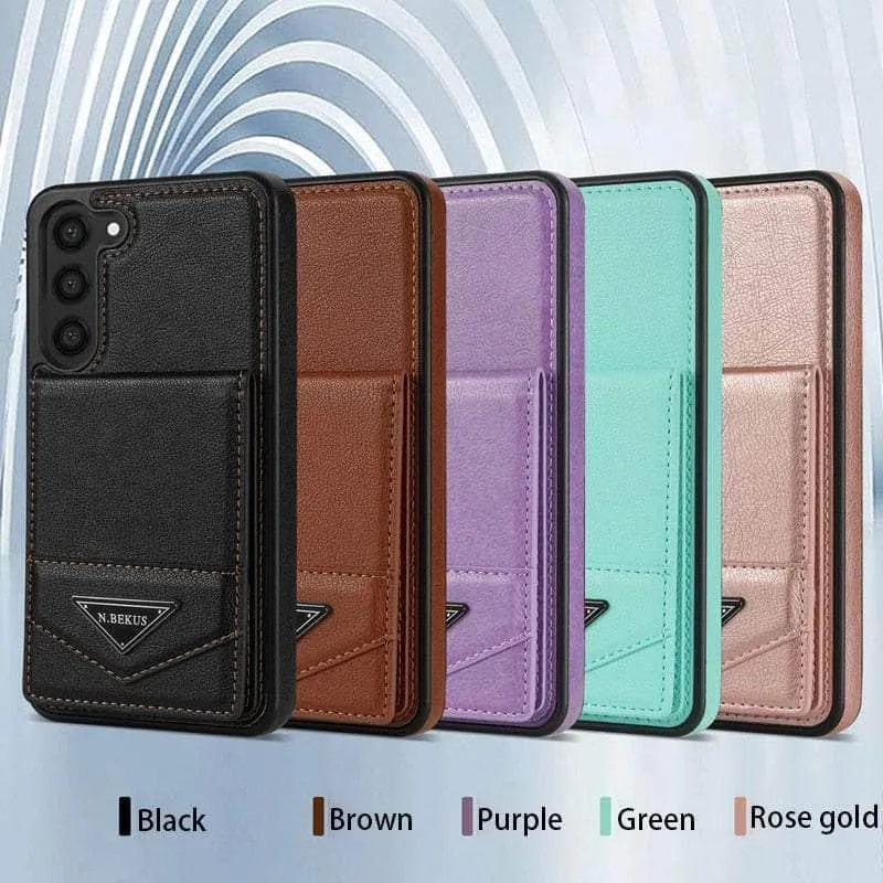 Galaxy S23 FE Wallet Leather Anti-theft Case