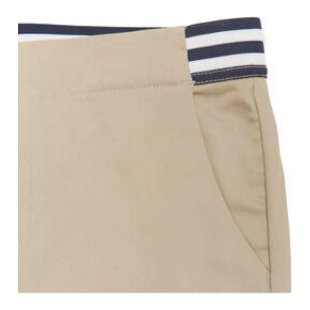 Girls Contrast Waist Pull On Pant