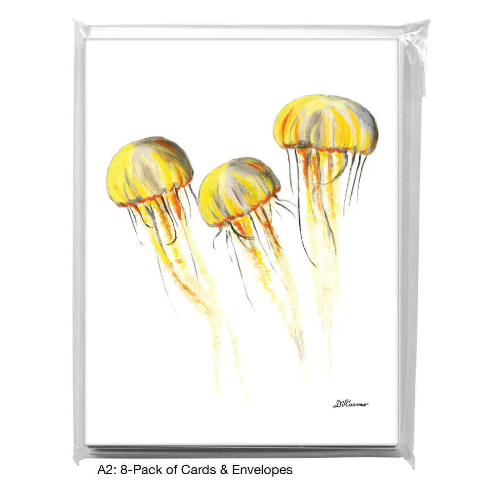 Jellyfish, Greeting Card (7993)