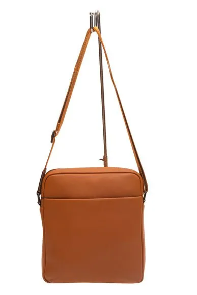 Journeyman Leather Crossbody/iPad Bag | Tan