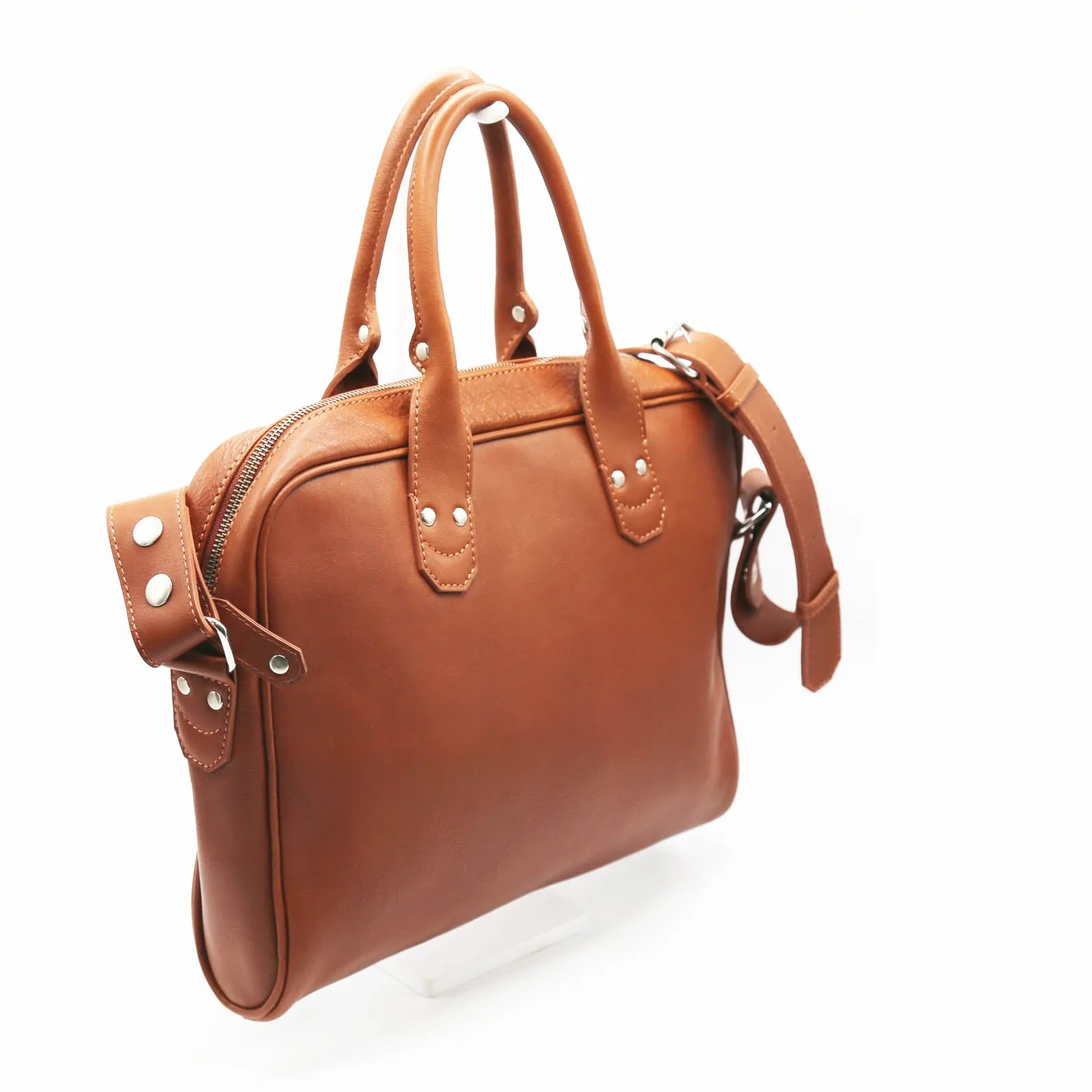 Juhana Laptop Pocket Bag Cognac