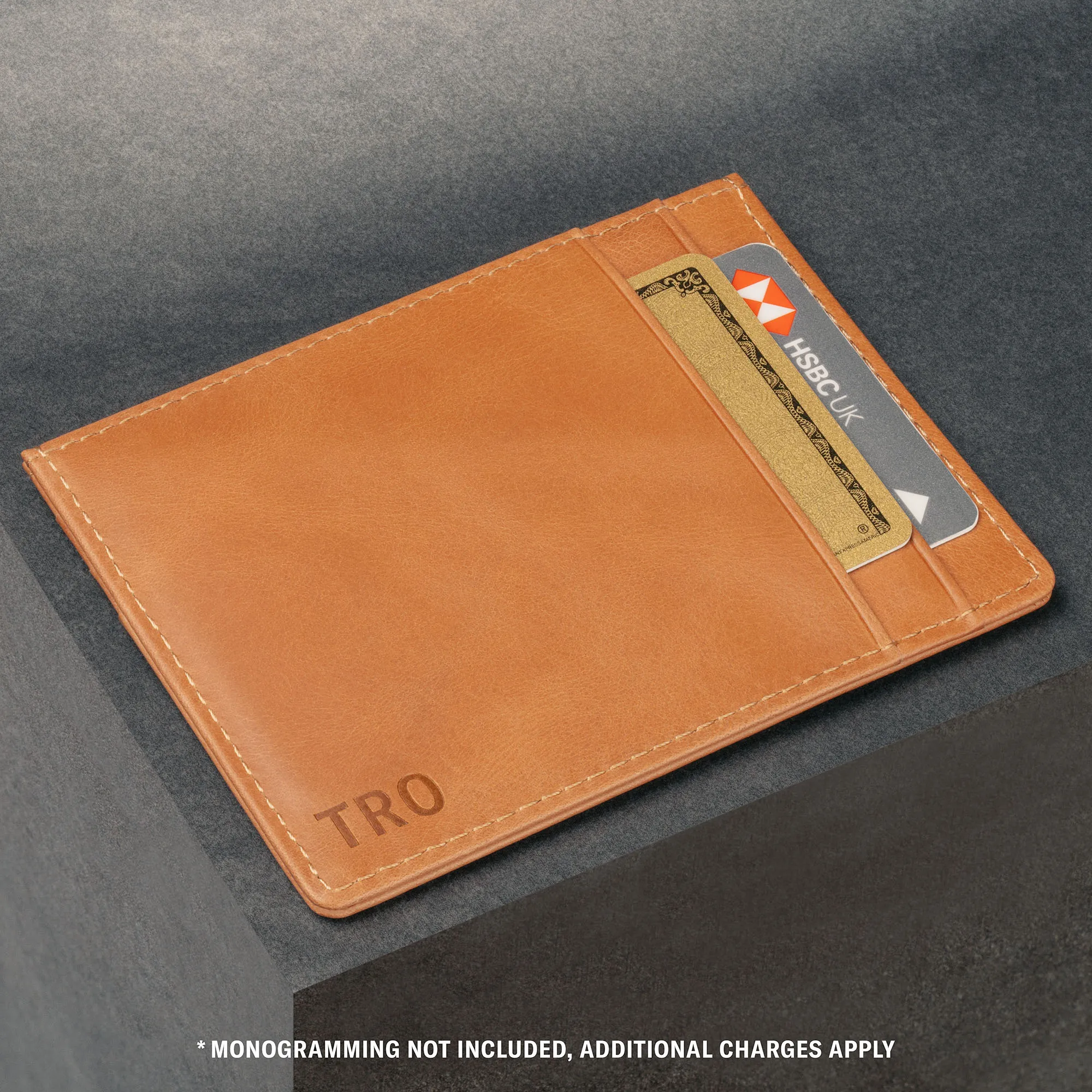 Leather Credit Card Holder (for Cash and Cards)