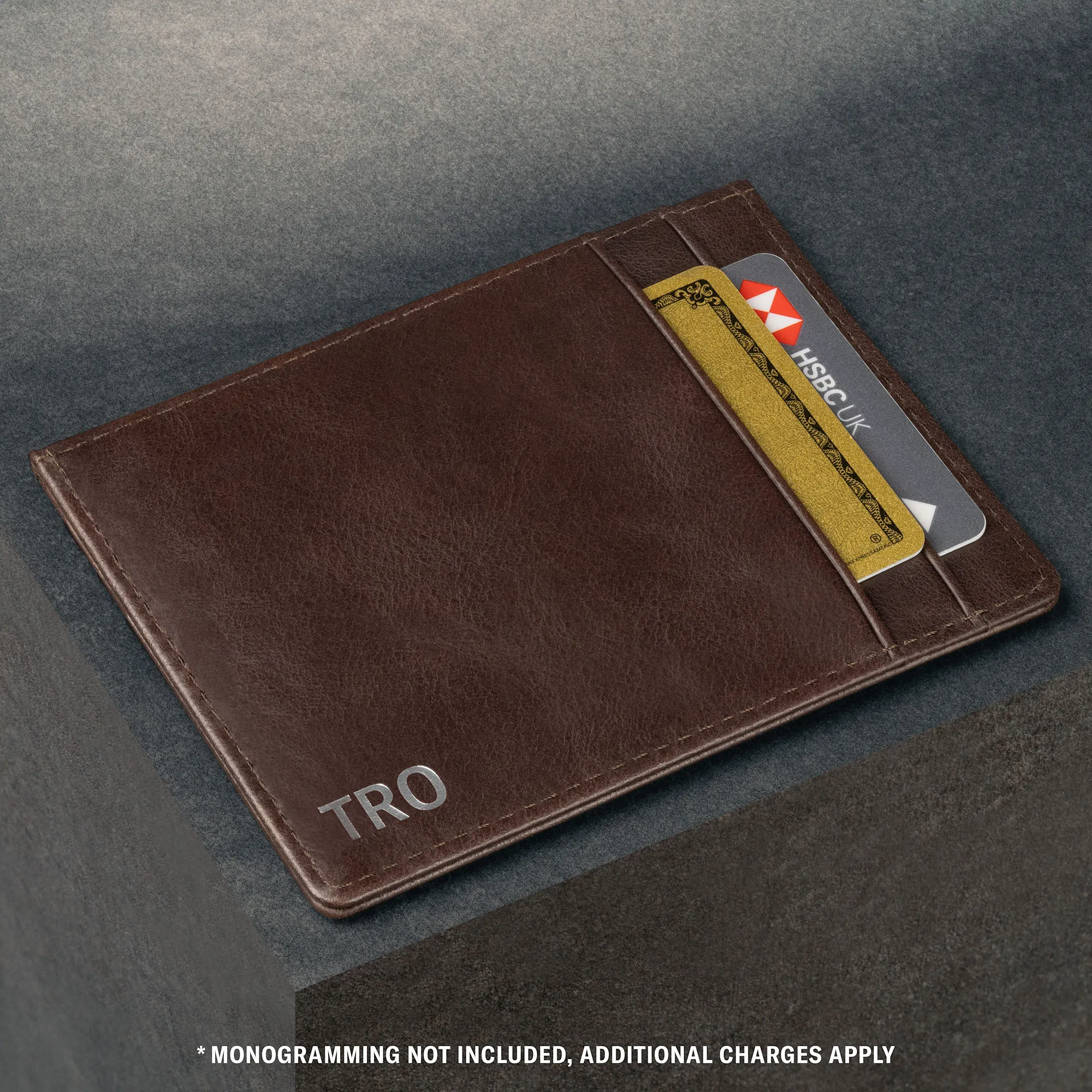 Leather Credit Card Holder (for Cash and Cards)