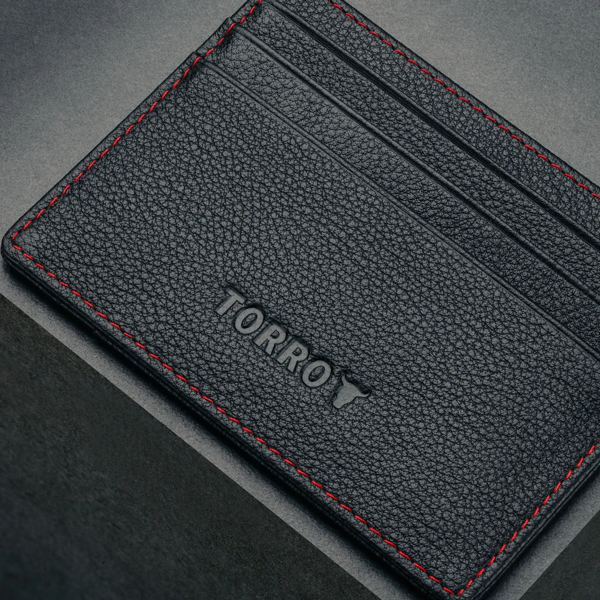 Leather Credit Card Holder (for Cash and Cards)