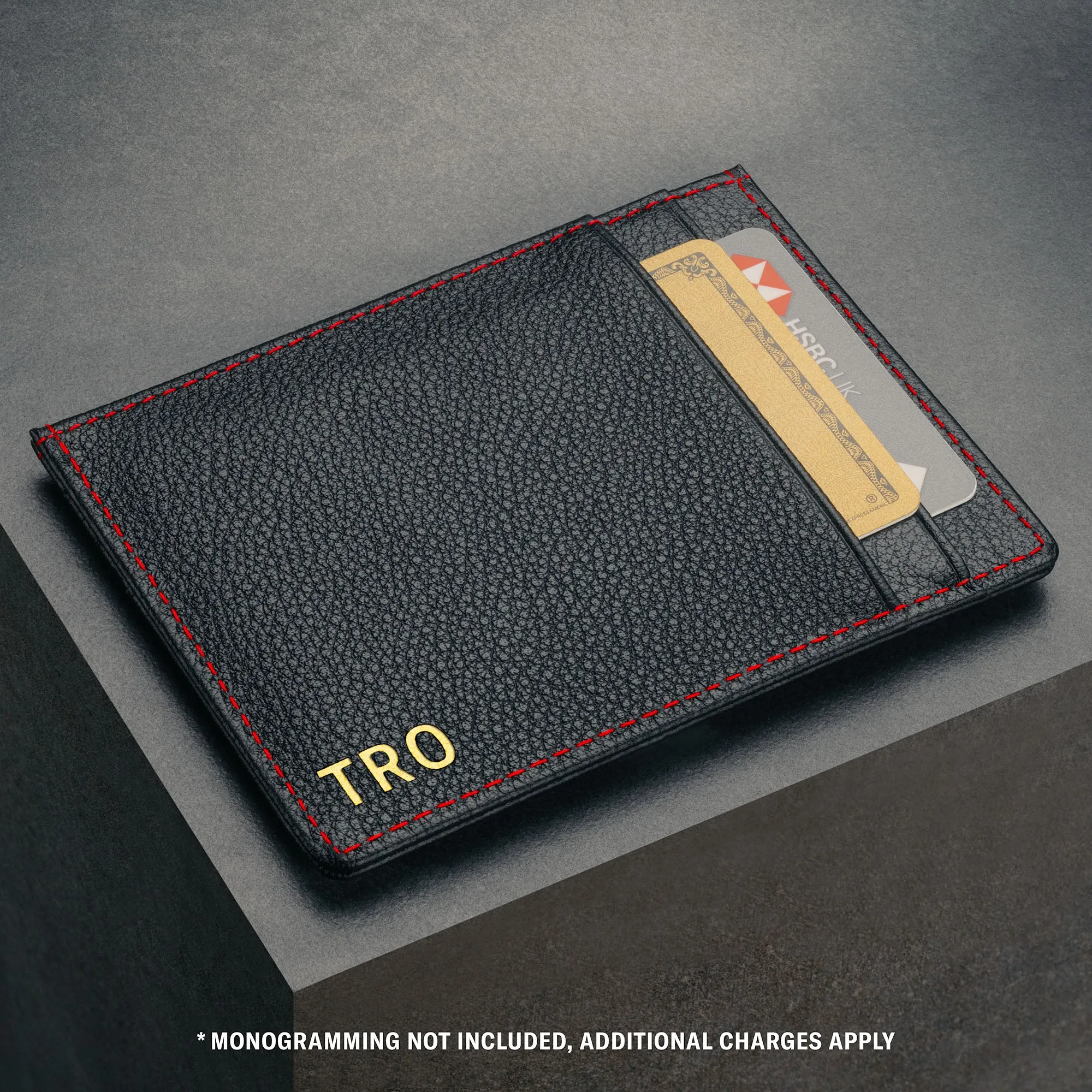 Leather Credit Card Holder (for Cash and Cards)