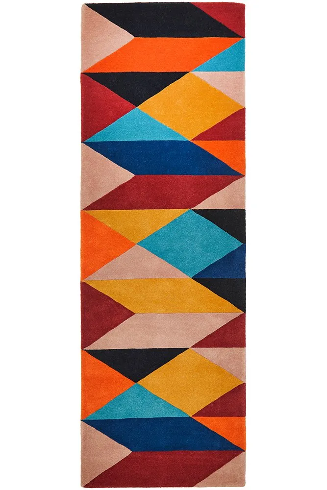 Matrix 904 Runner Rug (Sunset) by Rug Culture