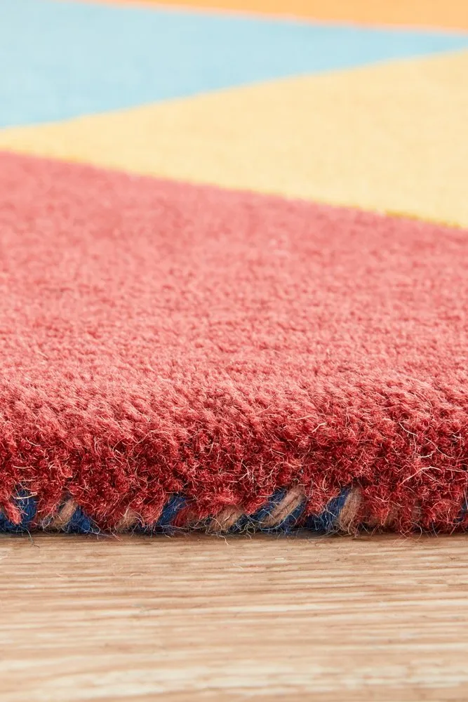 Matrix 904 Runner Rug (Sunset) by Rug Culture