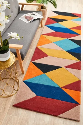 Matrix 904 Runner Rug (Sunset) by Rug Culture