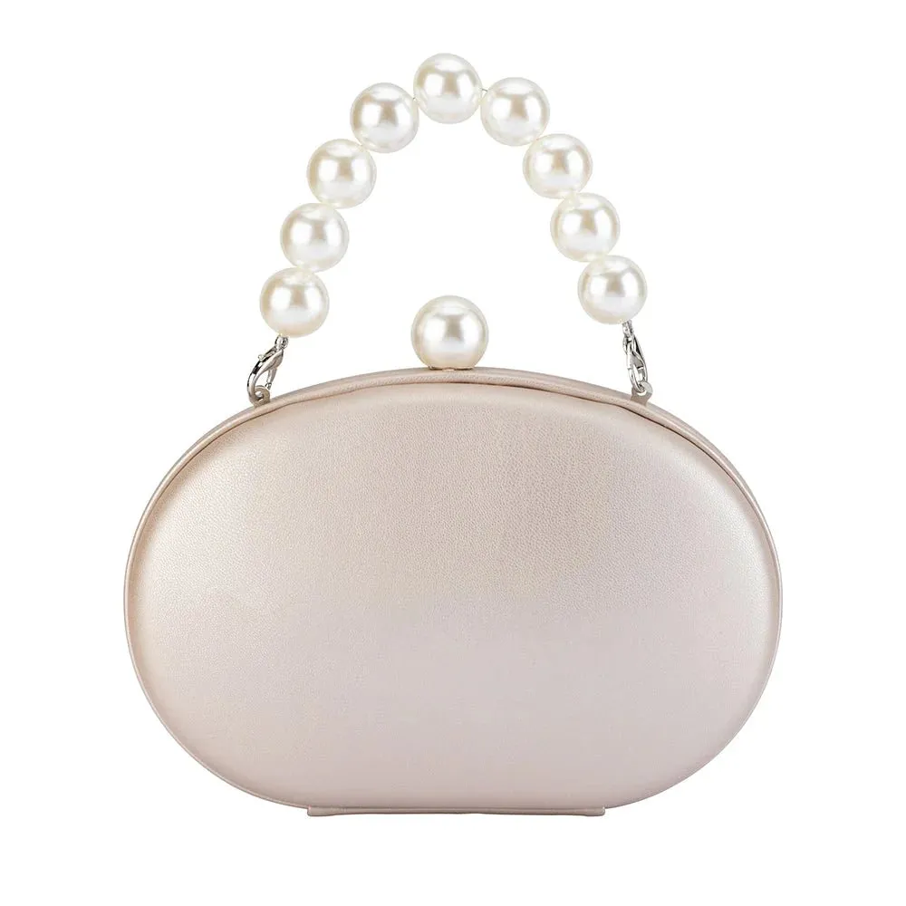 OB2119 ABIGAIL PEARL HANDLE BAG